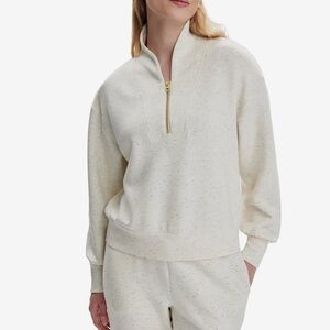 Varley Ivory Mark Fleck Davidson Sweatshirt Medium NWT